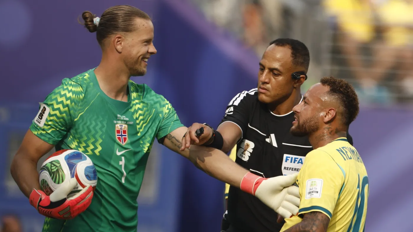 Mundial 2026. Bramkarz reprezentacji Norwegii w meczu z Brazylią przebiegł 6,7 km