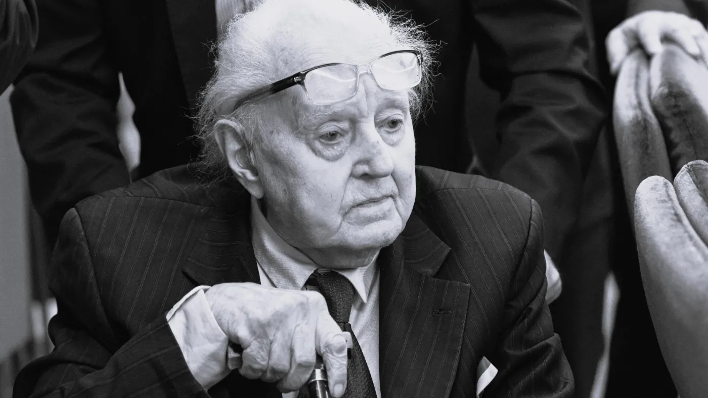 Zmarł Andrzej Wielowieyski. Polityk, opozycjonista, działacz katolicki miał 98 lat