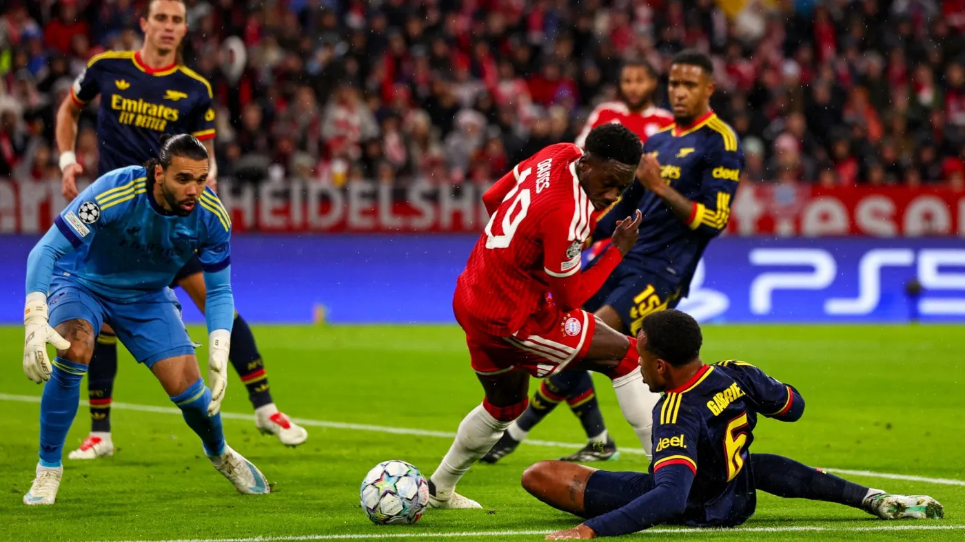Liga Mistrzów. Cztery gole w Monachium. Bayern podzielił się punktami z Arsenalem