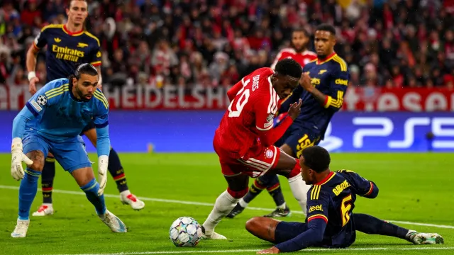 Liga Mistrzów. Cztery gole w Monachium. Bayern podzielił się punktami z Arsenalem