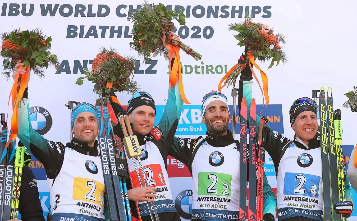 MŚ w biathlonie: Polacy na 16. miejscu w sztafecie, triumf Francji [WYNIKI]