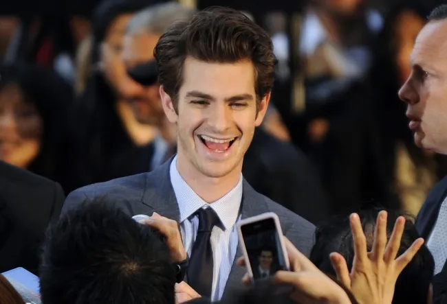 Andrew Garfield na premierze "Niesamowitego Spider-Mana" w Japonii