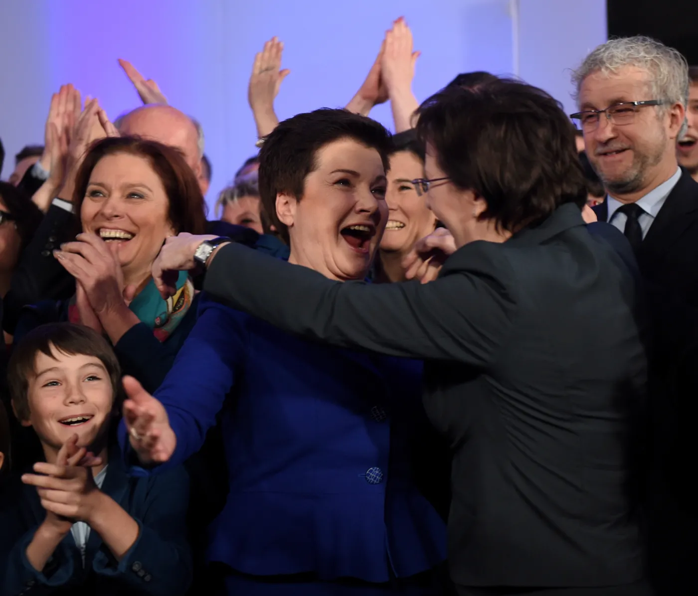 Gronkiewicz-Waltz pokonała Sasina. "Będę się starać, żeby Warszawa stała się stolicą Europy"