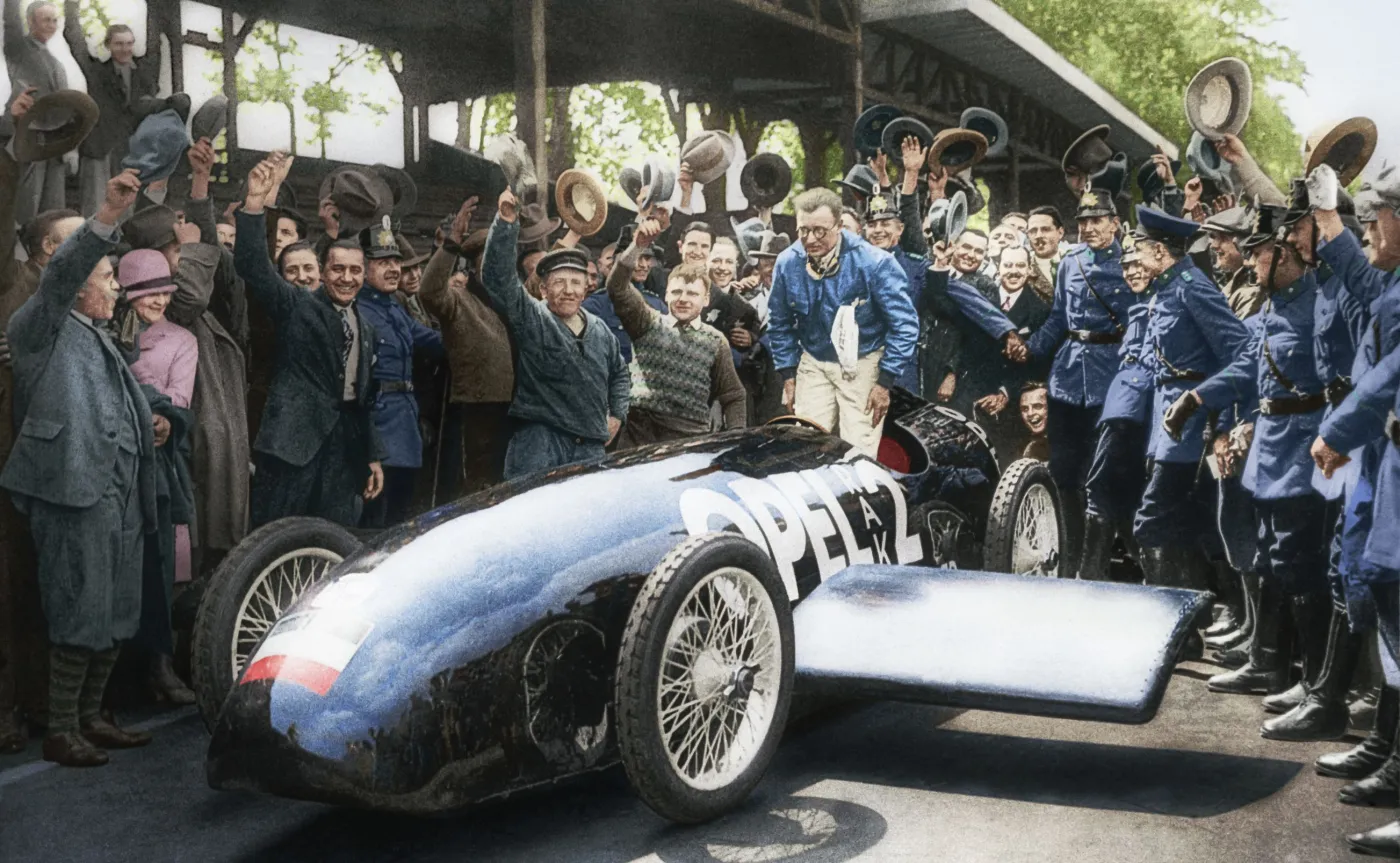 Fritz von Opel za kierownicą legendarnego RAK 2