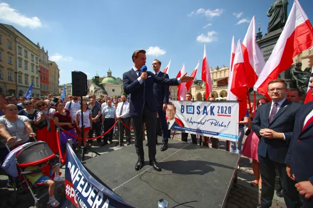 Bosak: Nie ma szans, żebym w drugiej turze wyborów poparł Trzaskowskiego