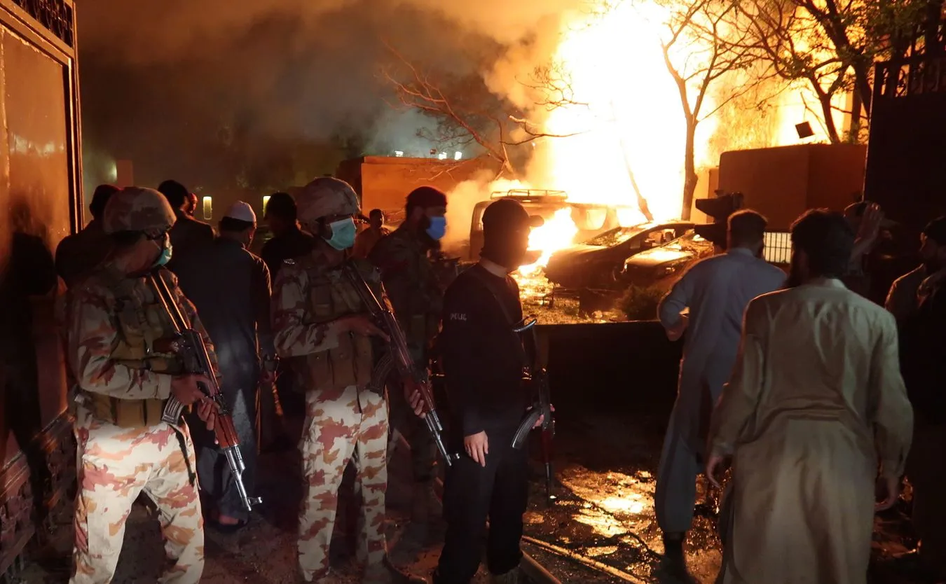 Eksplozja w luksusowym hotelu w Pakistanie