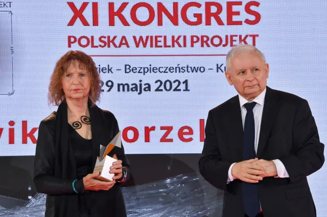 Rzeźbiarka Ludwika Ogorzelec odebrała Nagrodę im. Prezydenta Lecha Kaczyńskiego
