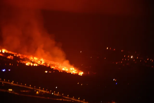 Lawa uszkodziła 100 domów na kanaryjskiej wyspie La Palma