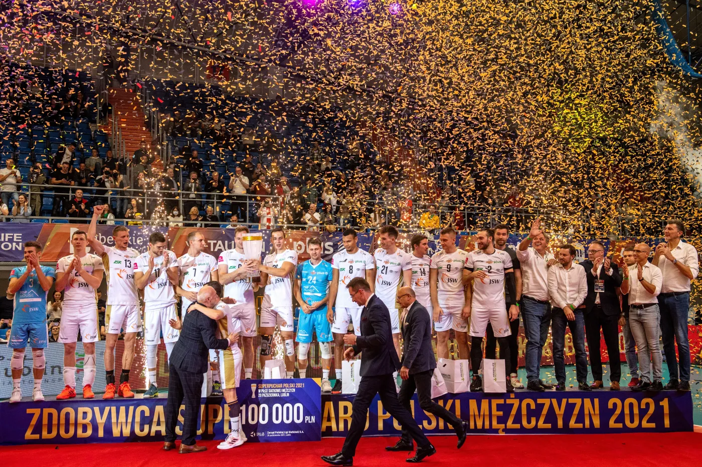Superpuchar Polski siatkarzy dla Jastrzębskiego Węgla