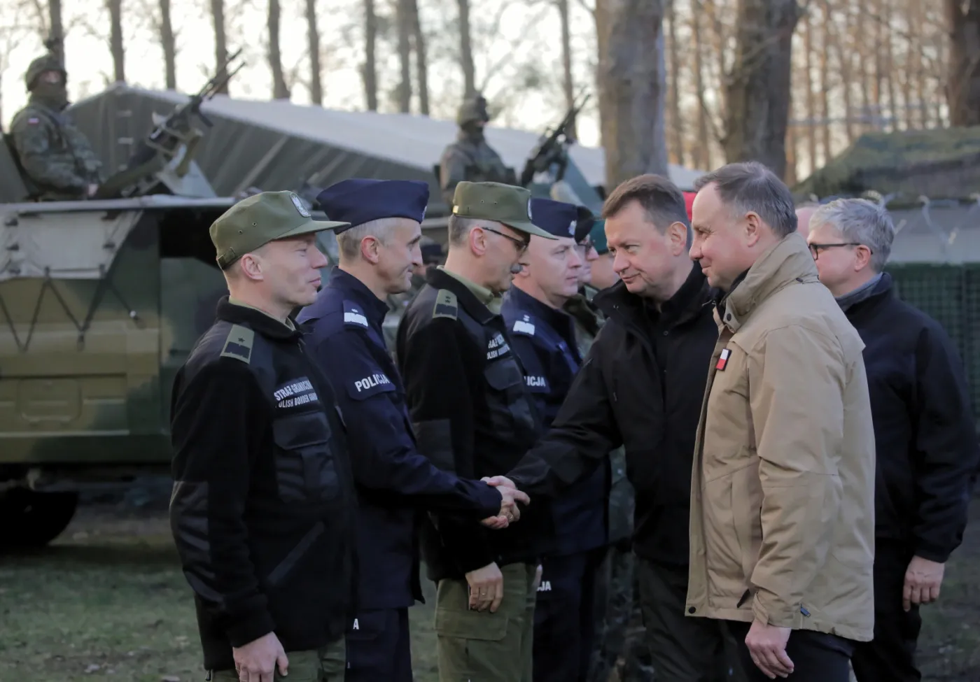 "Ogromnie dziękuję za męstwo"