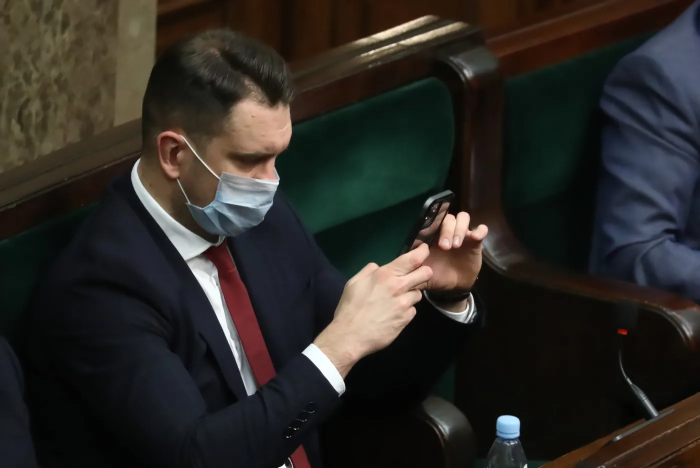 Czarzasty: Mejza był w pracy raz, od kiedy został wiceministrem