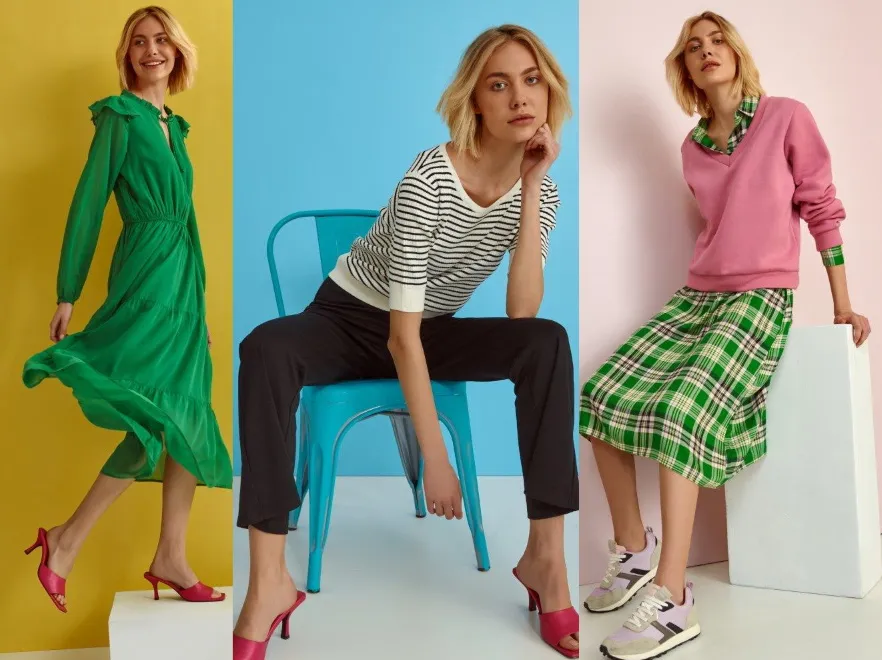 Modowy powiew wiosny: Stylizacje od znanej marki w nowoczesnym miejskim klimacie