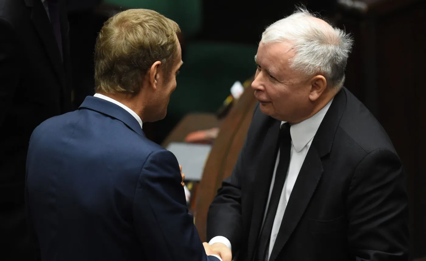 Donald Tusk, Jarosław Kaczyński