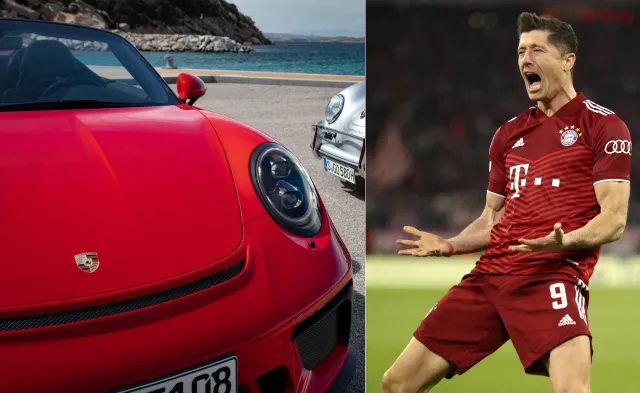 Robert Lewandowski w nowym Porsche. Cena? To inwestycja