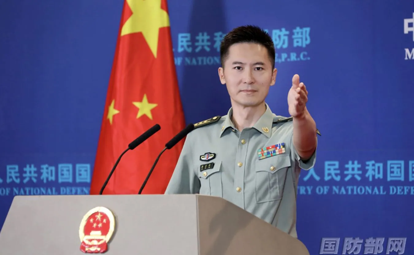 Rzecznik ministerstwa obrony ChRL Tan Kefei