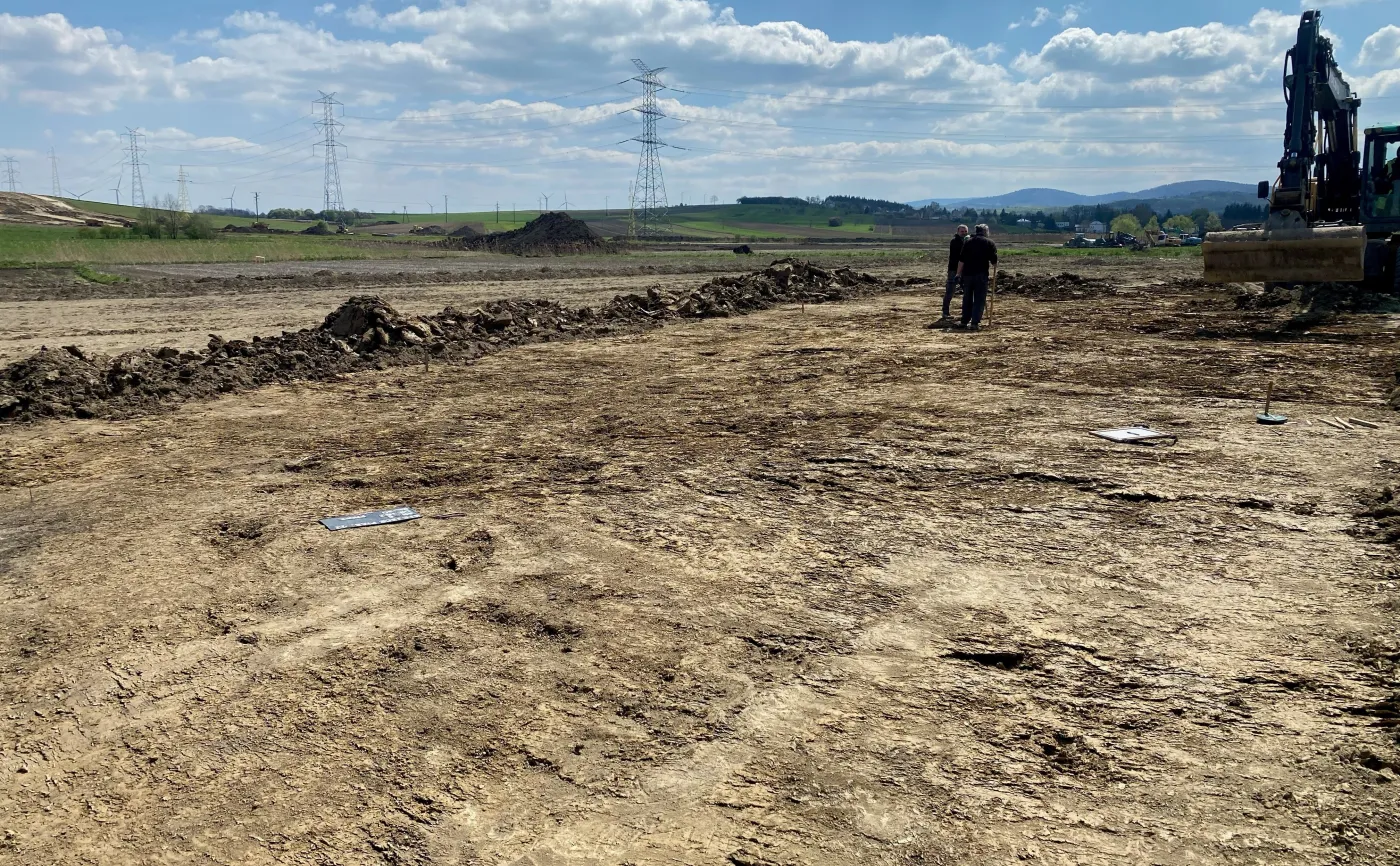 Tajemnicze znalezisko na budowie drogi S19
