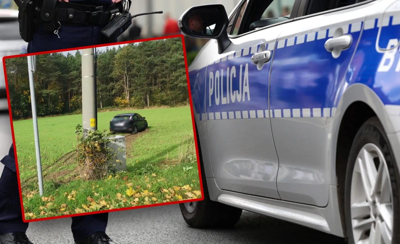 Z dzieckiem na rękach uciekał przed policją. Kierowca zatrzymany