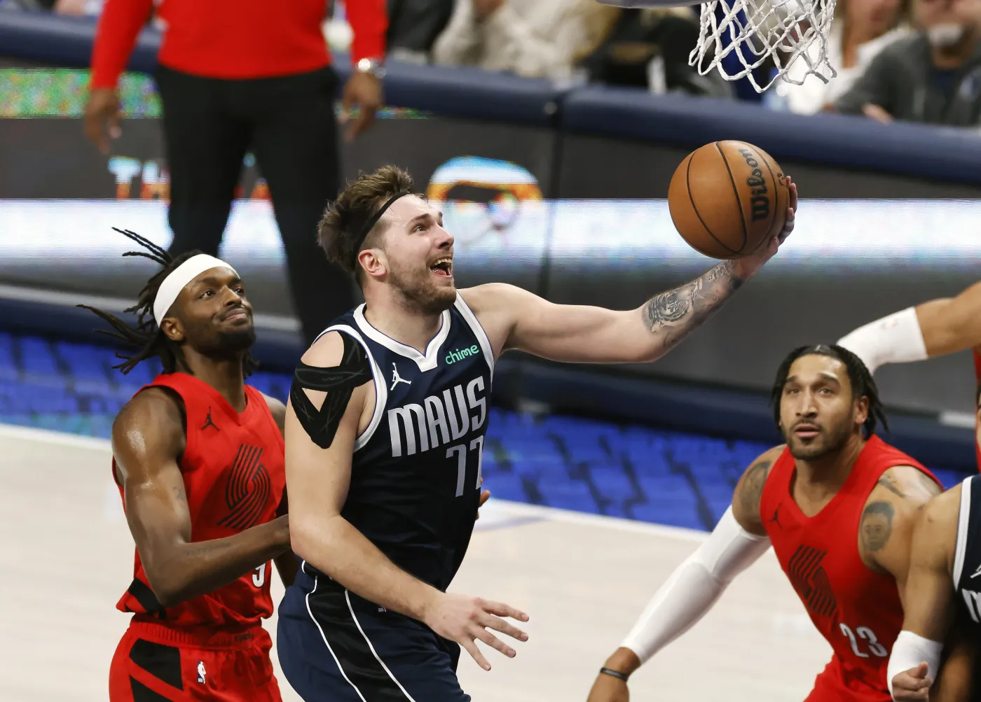 Liga NBA. Doncic zdobył 30 punktów w pierwszej połowie. W drugiej odpoczywał