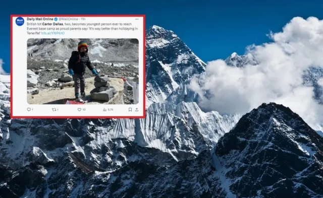 Najmłodszy zdobywca podnóży Everestu. "To wyszło spontanicznie"