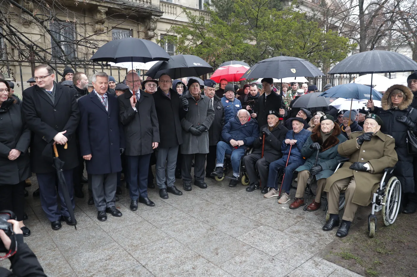 Rocznica zamachu na Kutscherę. Na ceremonii był ostatni żołnierz Parasola