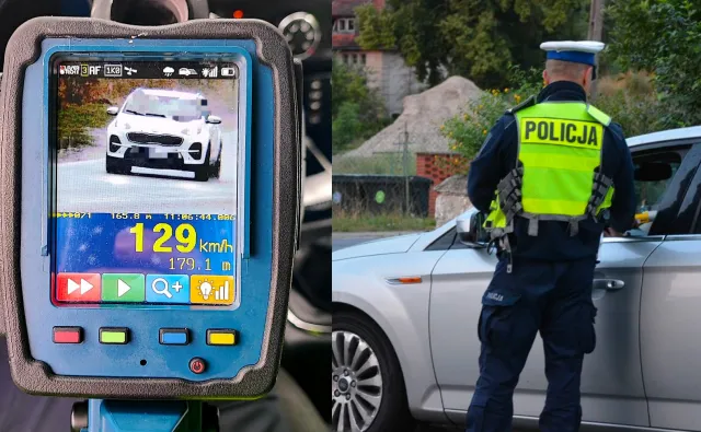 Włoch pędził 129 km/h w zabudowanym. Mamma mia! Tak tłumaczył się policjantom z Piaseczna