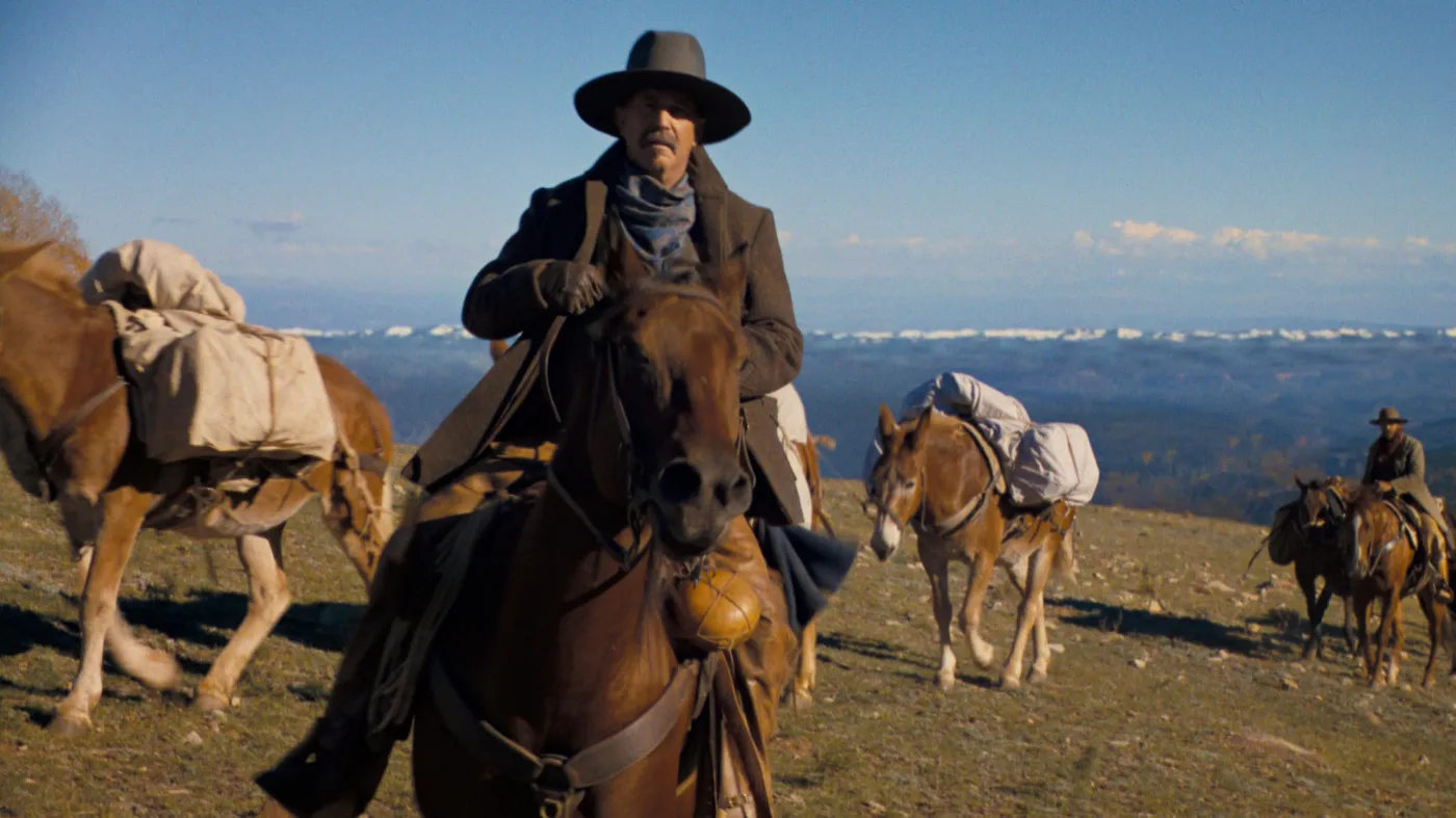 Kevin Costner w filmie "Horyzont. Rozdział 1"