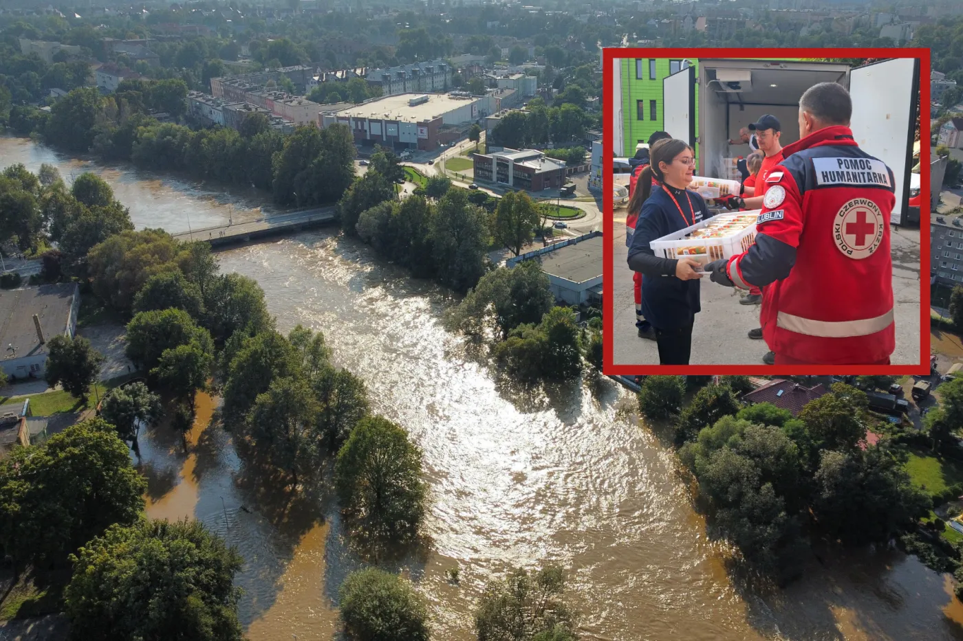 PCK apeluje: Zróbmy wspólny challenge, pozyskajmy cztery miliony dla powodzian