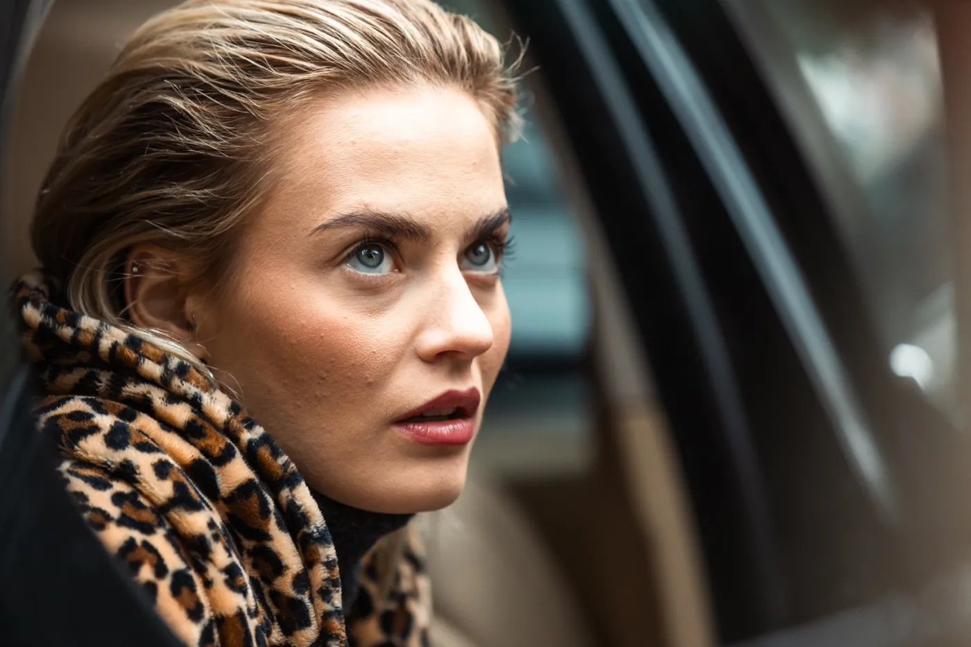 Katarzyna Sawczuk w filmie "Nieprzyjaciel"