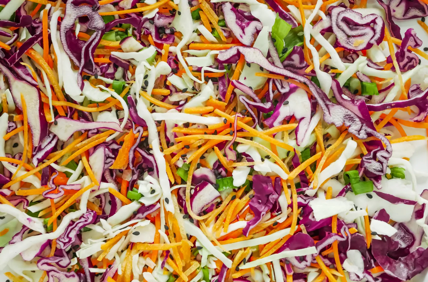 Cabbage,Salad,With,Carrots,Close-up,,Coleslaw,Salad,,Vegan,Salad,Background.