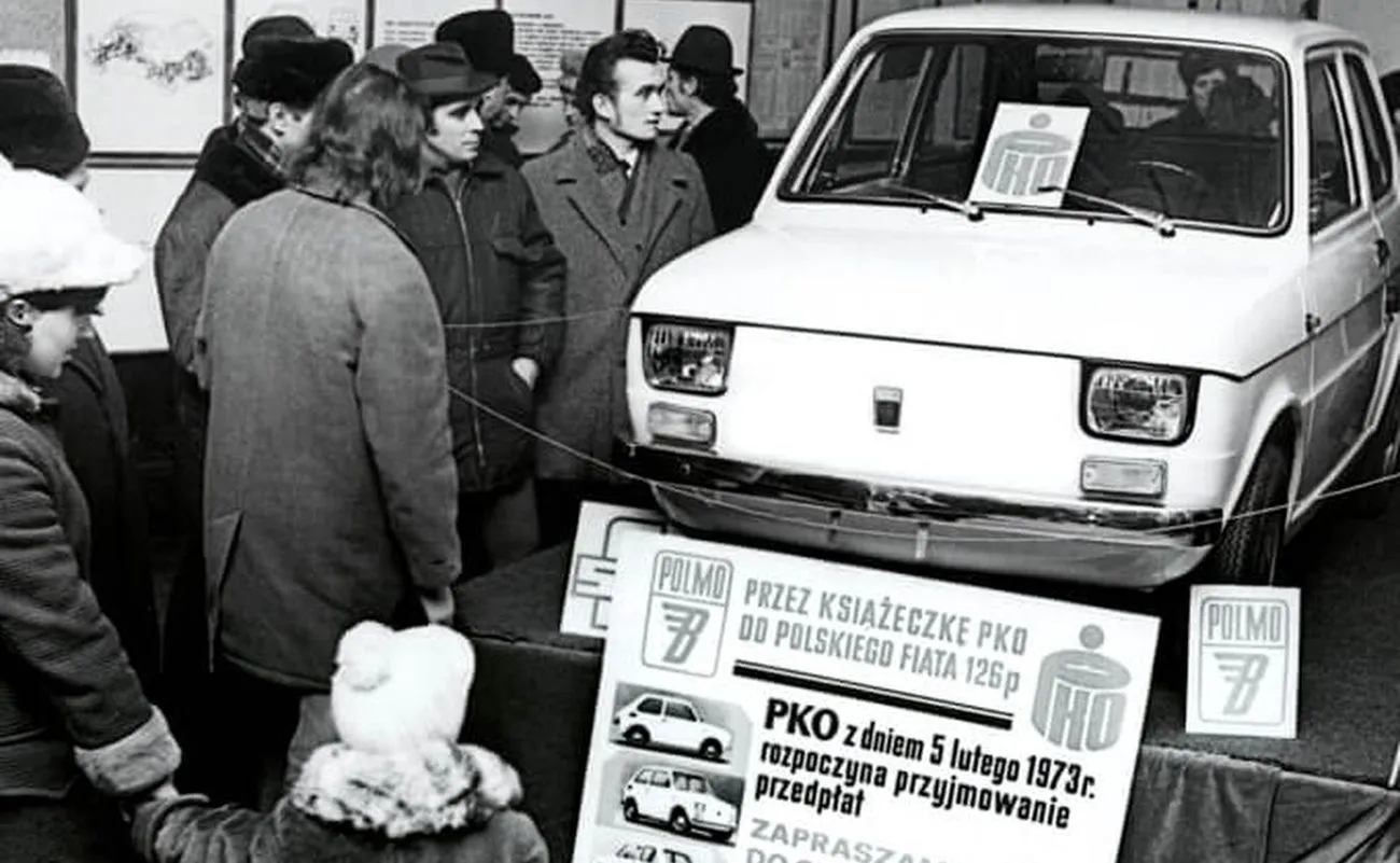 Pieniądze na Fiata 126p i FSO 1500 trzeba było wpłacać na książeczkę samochodową PKO