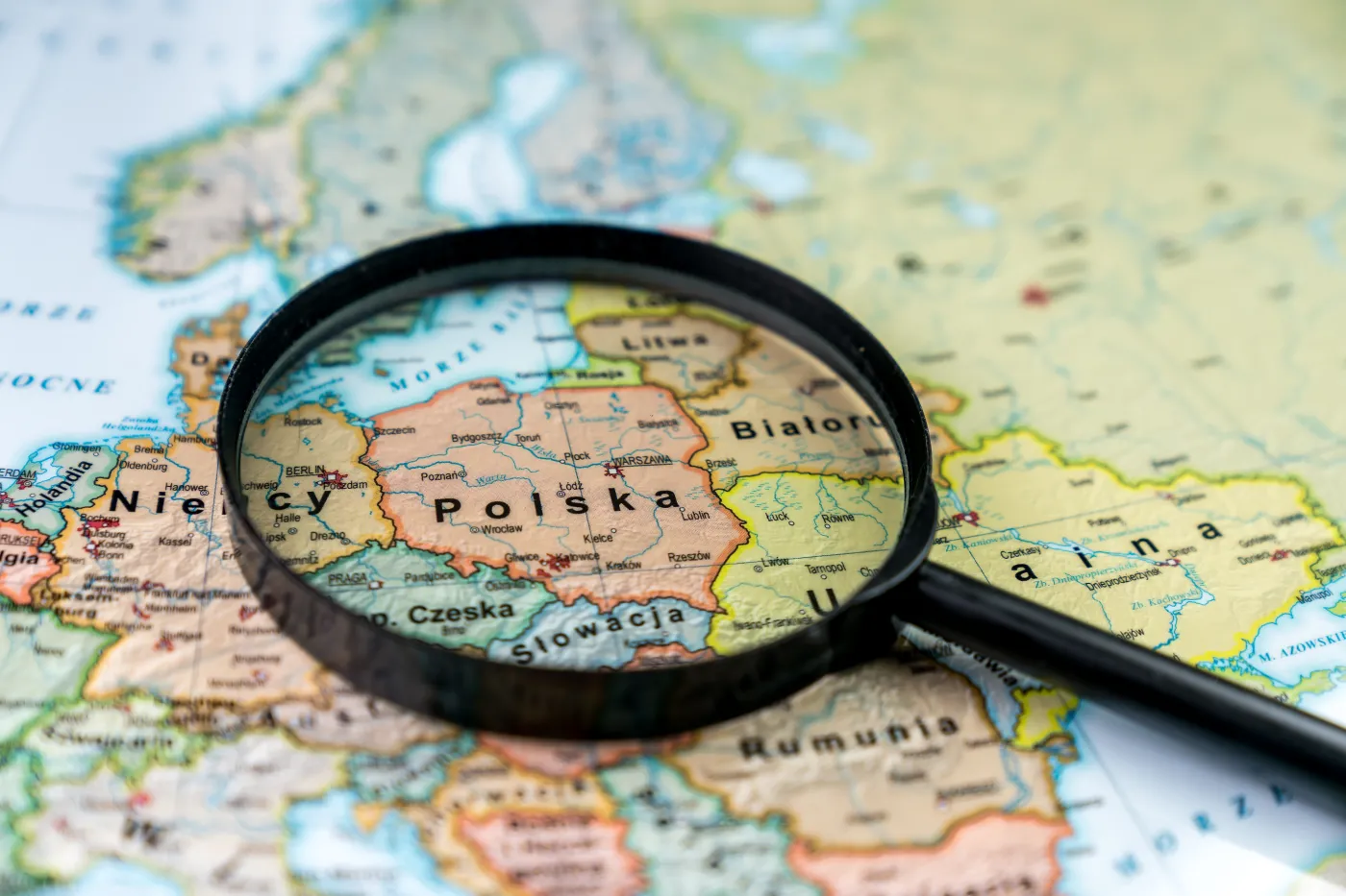 Polska, mapa, mapa Polski, quiz geograficzny