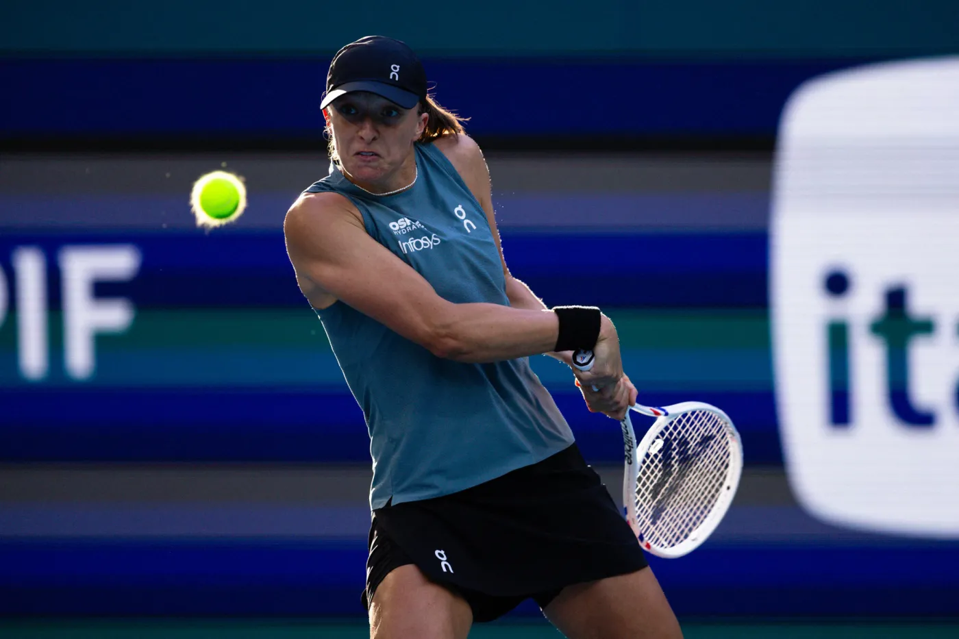 Iga Świątek - Laura Siegemund [RELACJA NA ŻYWO]