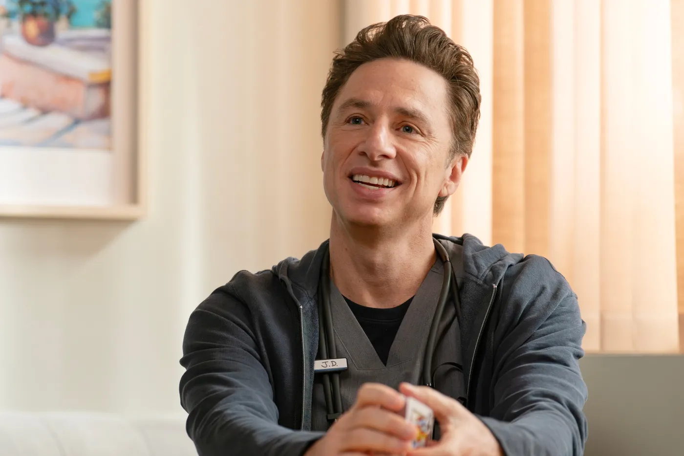 Zach Braff w serialu "Hoży doktorzy: powrót"