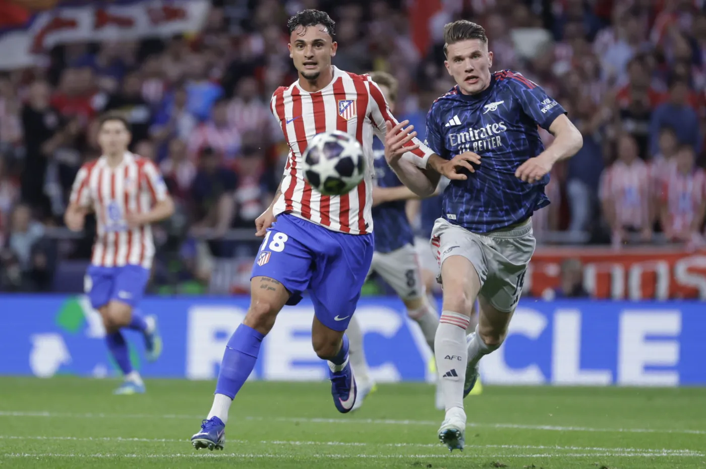Liga Mistrzów. Rzuty karne zdecydowały o wyniku meczu Atletico Madryt - Arsenal Londyn