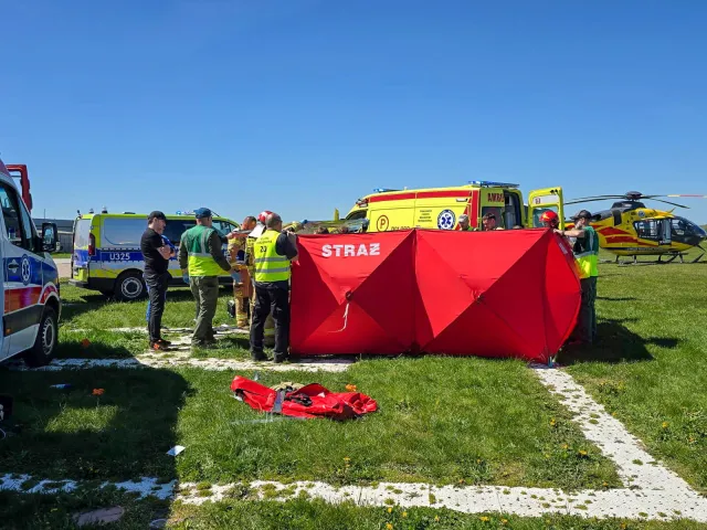 Tragiczny wypadek podczas skoków spadochronowych. Nie żyje 39-latek