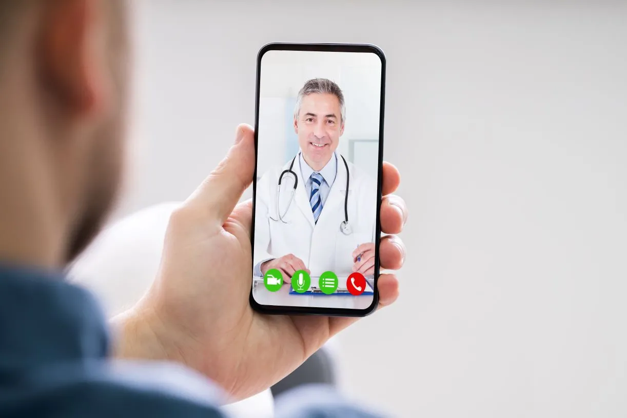 teleporada telefon doktor lekarz pacjent