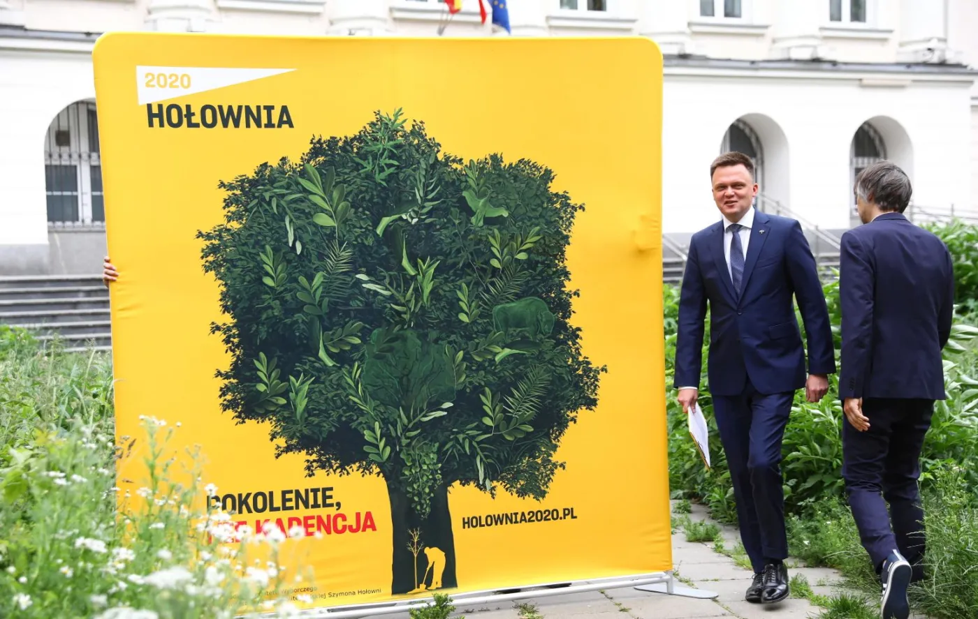 Hołownia zapowiada bombę: Wszystkie dudabusy i tuskobusy mogą się schować