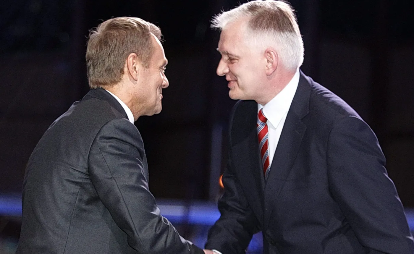 Gowin spotkał się z Tuskiem? "To kolejne kłamstwo"