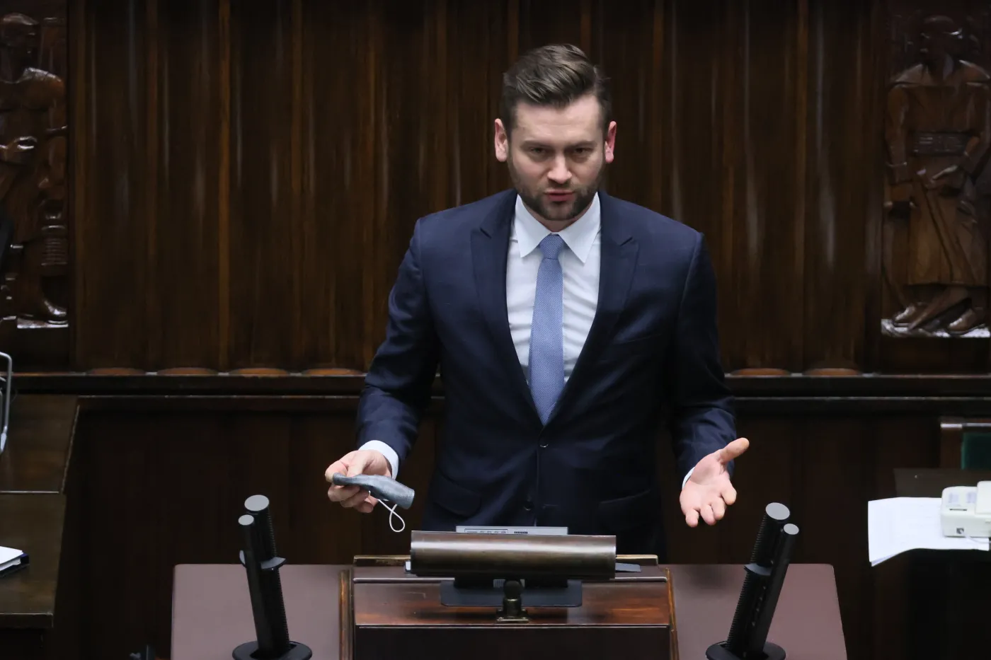 Minister sportu i turystyki Kamil Bortniczuk