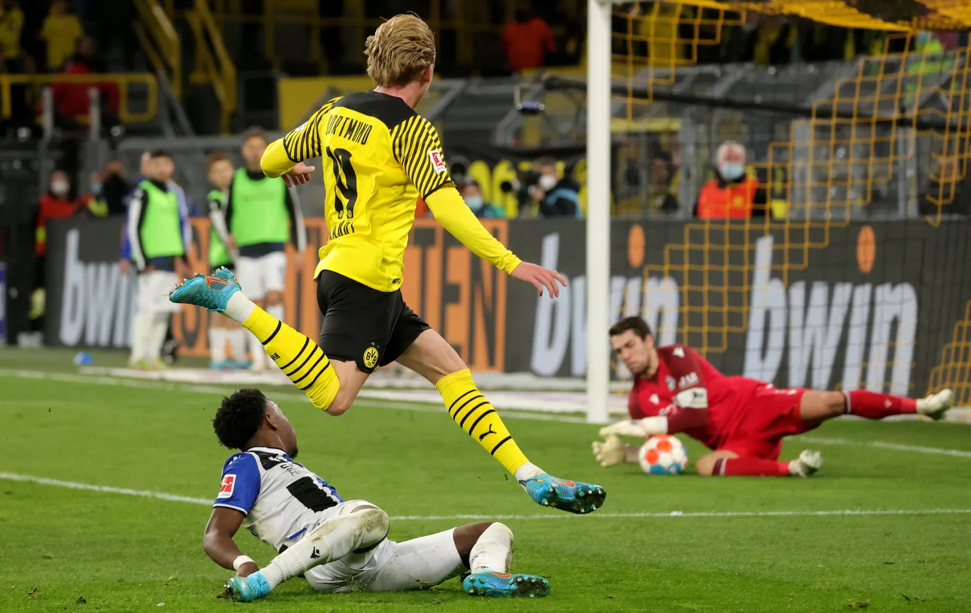 Andres Andrade, Stefan Ortega i Julian Brandt