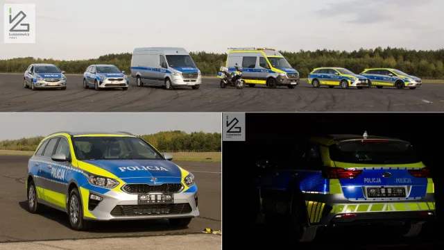 Policja wdraża nowe oznakowanie i barwy. Radiowozy drogówki zaskoczą rewolucją