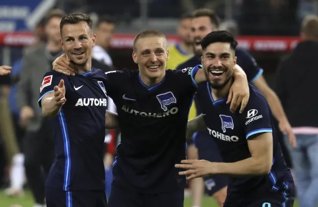 Hertha Berlin odrobiła straty i utrzymała się w Bundeslidze