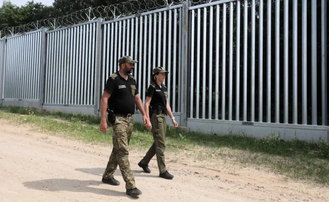 Budowa zapory na granicy z Białorusią praktycznie ukończona