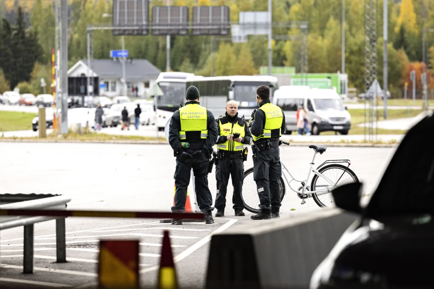 Przejście graniczne między Rosją a Finlandią