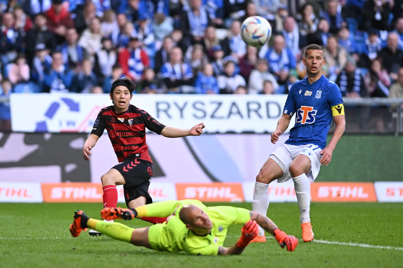 Filip Bednarek, Lubomir Satka i Daisuke Yokota