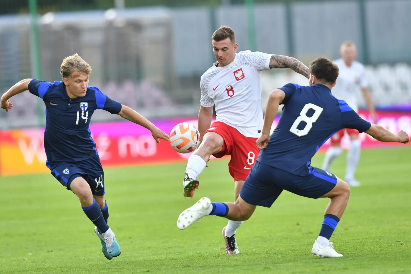 Kalle Wallius, Kacper Kozłowski i Adam Markhiev