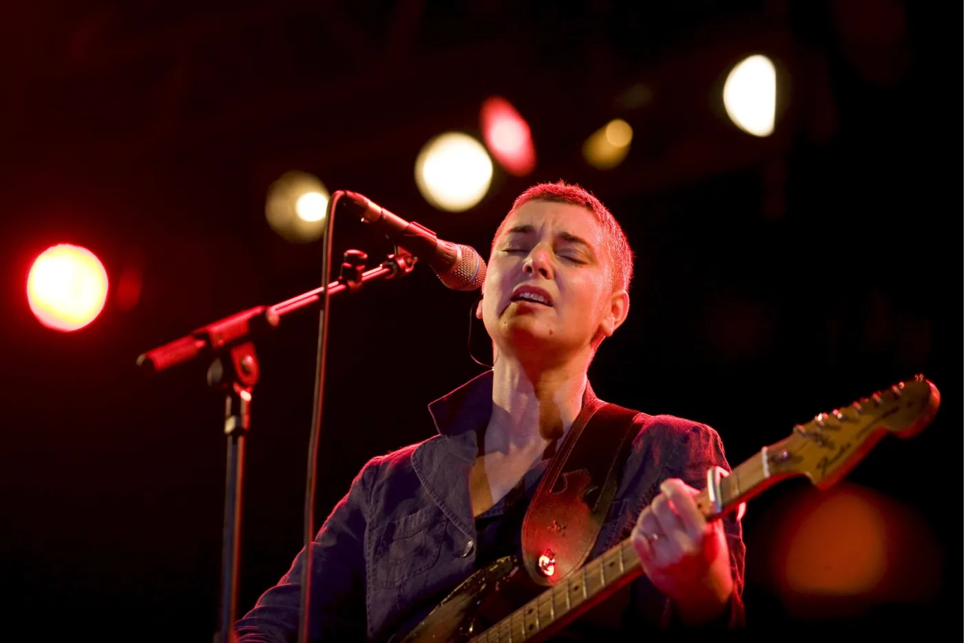 Sinead O'Connor, zdjęcie archiwalne z 2008 roku