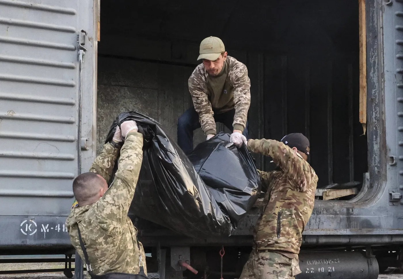 Zwłoki rosyjskich żołnierzy, zdjęcie poglądowe