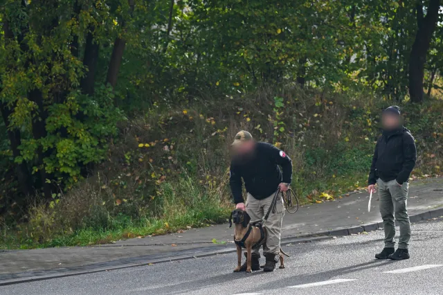 Obława na Grzegorza Borysa. "Poszukującym ukazała się w lesie postać człowieka; szybko zniknął im z oczu"