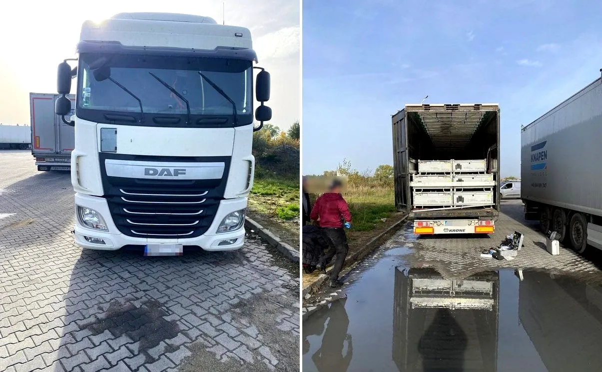 Policjanci odnaleźli TIR-a. Widok za 2 mln zł zapamiętają na długo